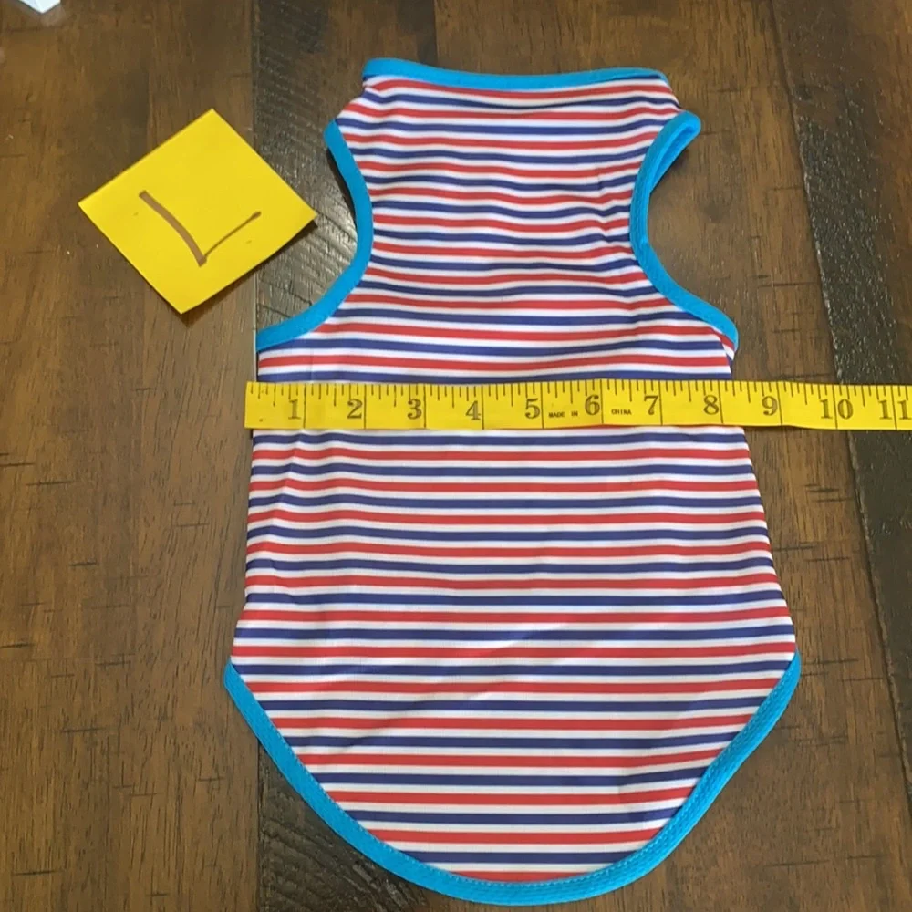Striped Pattern Pet Tank